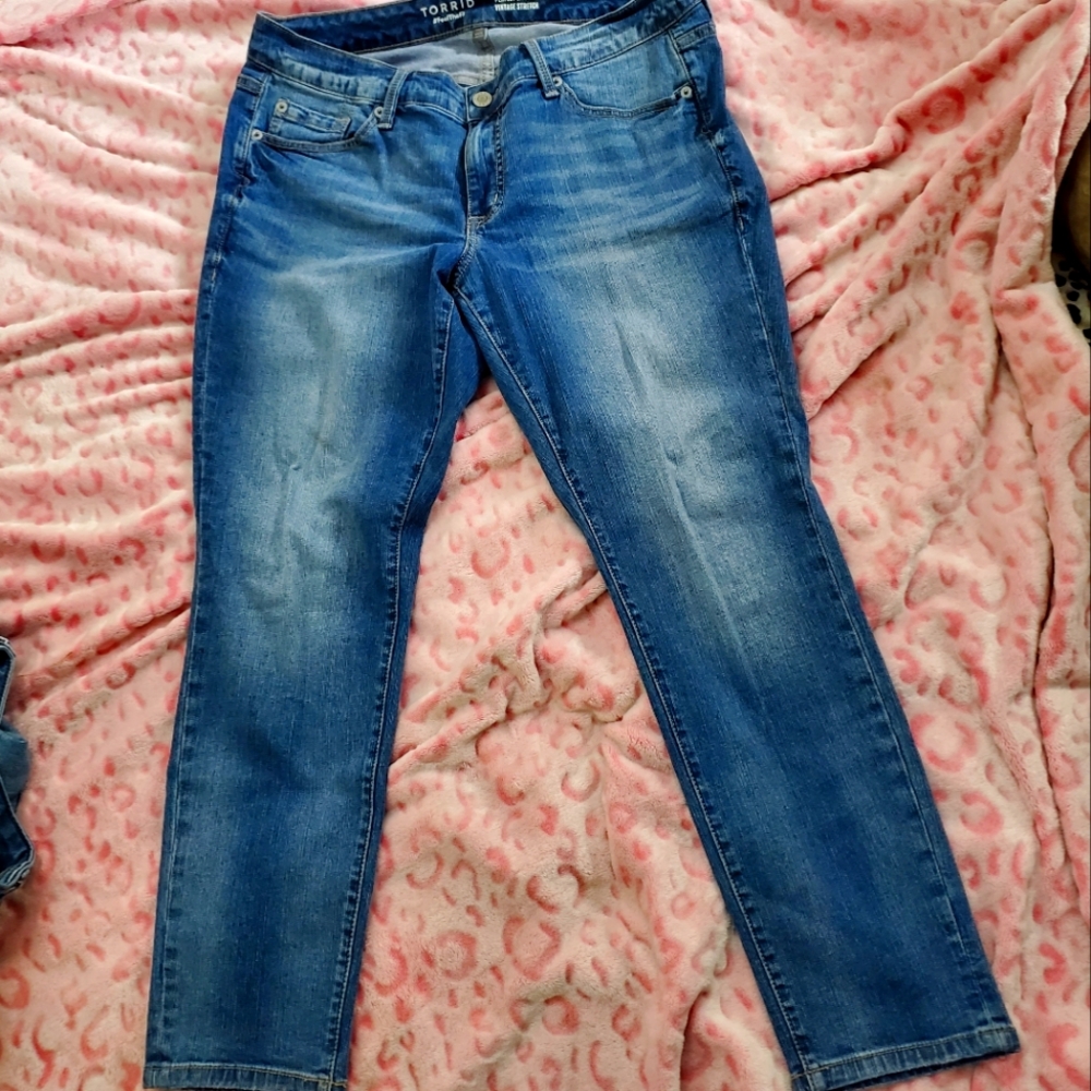 Torrid Women's Perfect Skinny Vintage Stretch Jeans